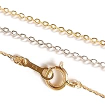 【新品】K18刻印入り 角あずきチェーン ネックレス 18金 角小豆 チェーンネックレス K18 3.8mm幅 50cm 約24g 1.2φ